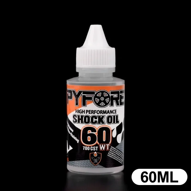 Shock Absorber Rc - น้ำมันซิลิโคนกันกระแทก 60 มล. น้ำมันโช้คอัพประสิทธิภาพสูงสำหรับรถ RC โมเดลออฟโรด