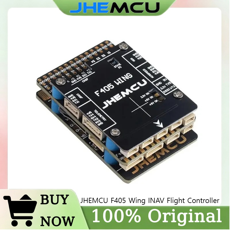 Gyroscope Rc Module - JHEMCU F405 คอนโทรลเลอร์การบินสำหรับปีกเครื่องบิน INAV พร้อมบารอมิเตอร์ในตัว ไจโรสโคป