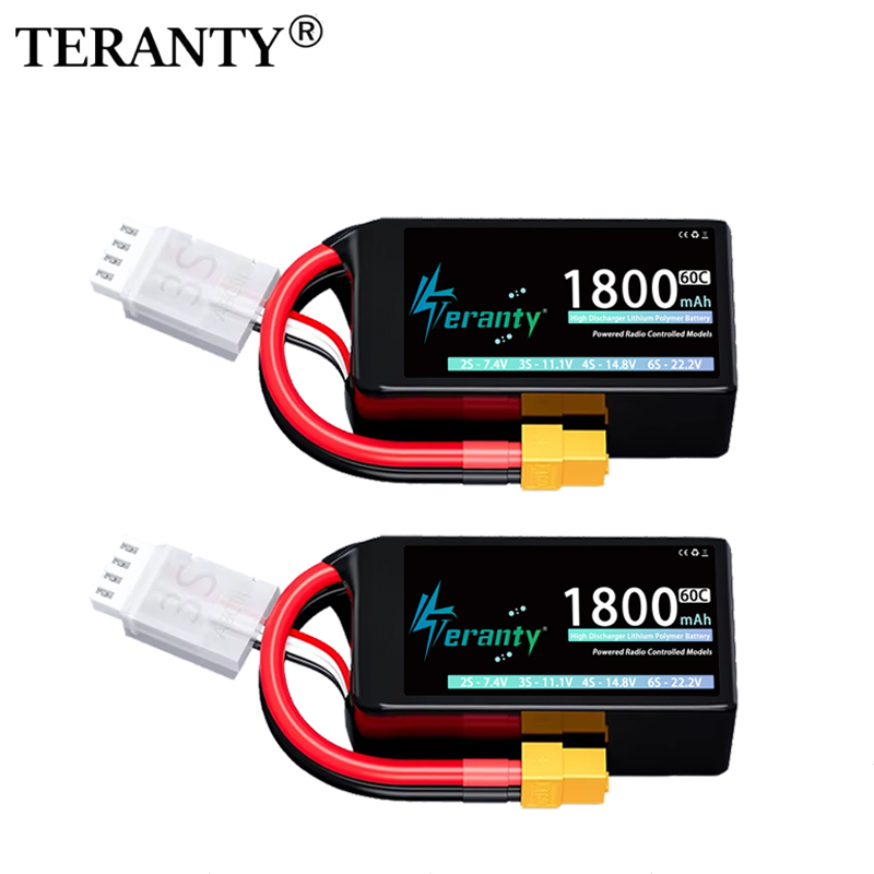Rc Hobbyking - 2/4 ชิ้น TERANTY ลิโป้แบตเตอรี่ 3S 1800mAh