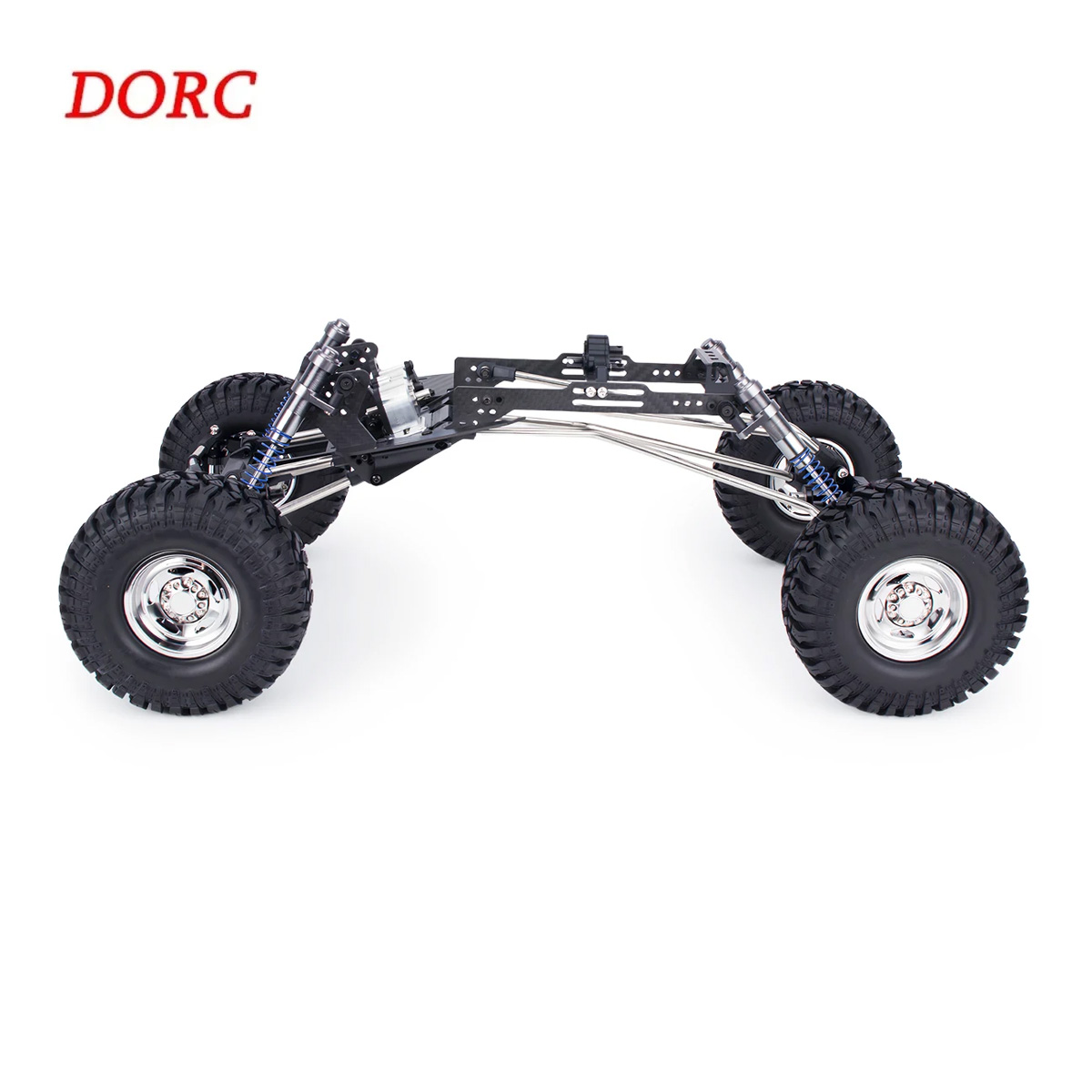Shock Absorber Rc - ชุดแชสซีคาร์บอนไฟเบอร์ LCG แบบ High Clearance พร้อมโช้คอัพสำหรับรถ