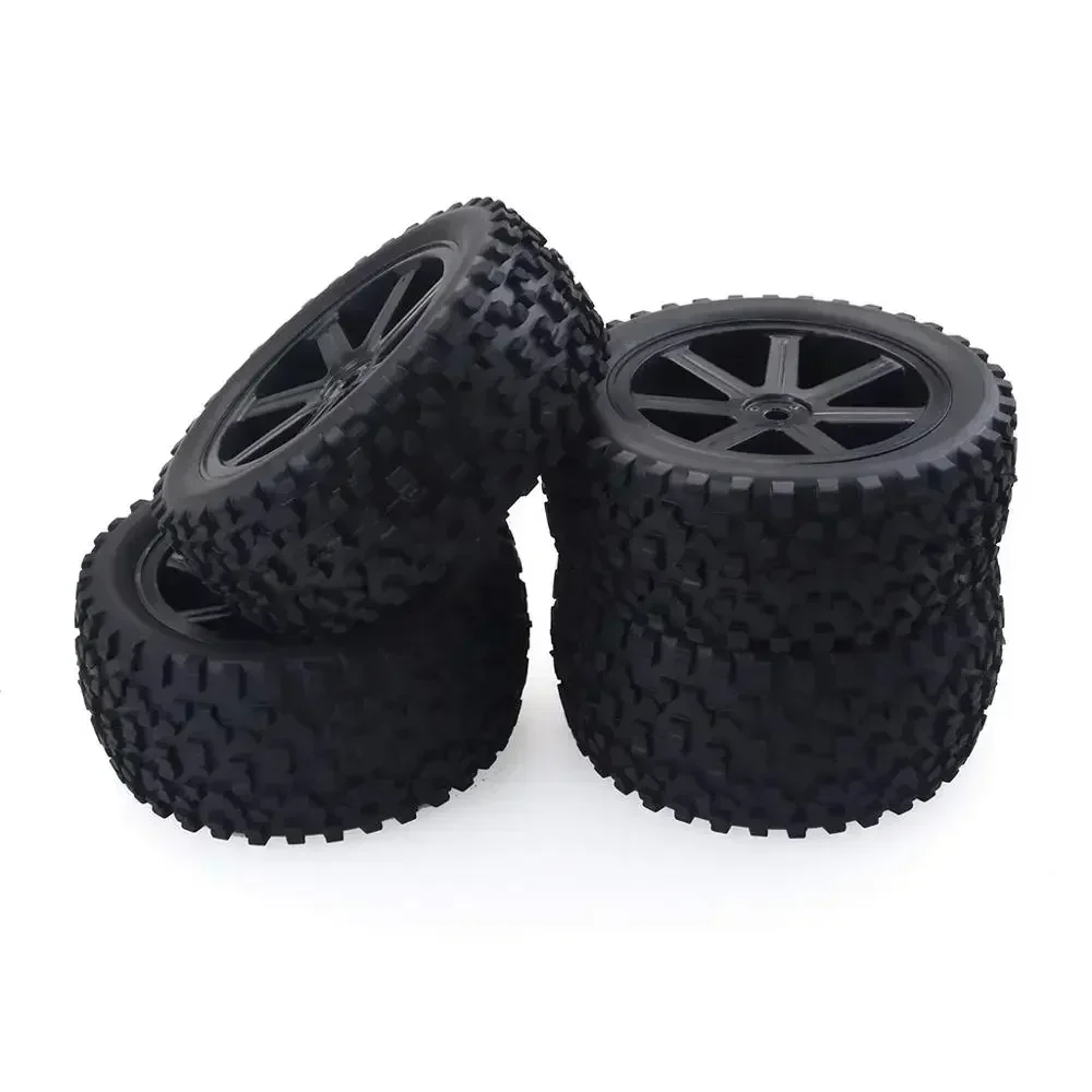 Rc Hobbyking - 4PCS 1/10 RC รถยางยางยางล้อพลาสติกสำหรับเรดแคท HSP HPI