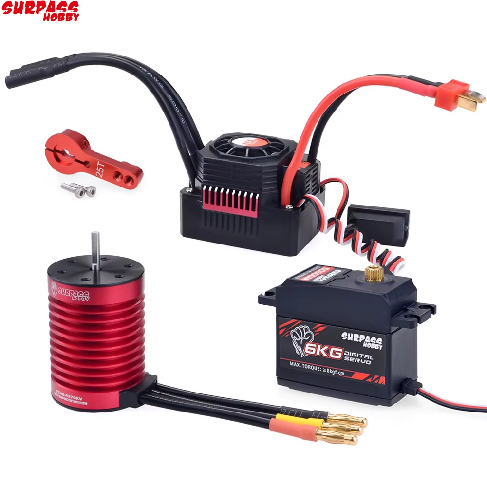 Rc Hobby Motor - มอเตอร์กันน้ำ Surpass Hobby KK F540 4370KV