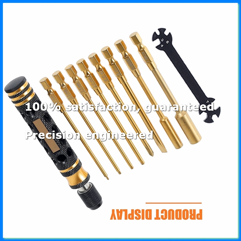 Rc Hobby Tool Kit - ชุดเครื่องมือ RC 9 in 1, ชุดเครื่องมือสำหรับรถ