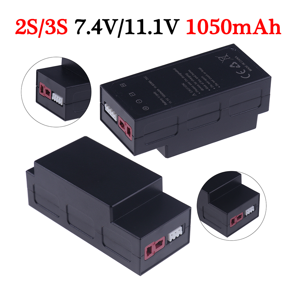 Rc Hobby Hub - แบตเตอรี่ลิเธียม2S 7.4V/3s 11.1V 1050mAh สำหรับ Mjx