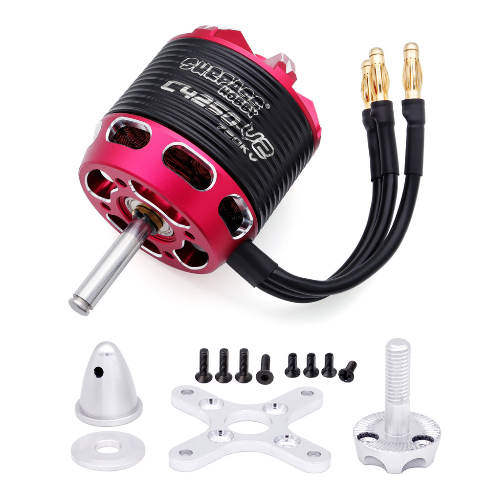 Rc Hobby Motor - มอเตอร์ไร้แปรงถ่าน SURPASS HOBBY C4240 750KV/850KV C4250