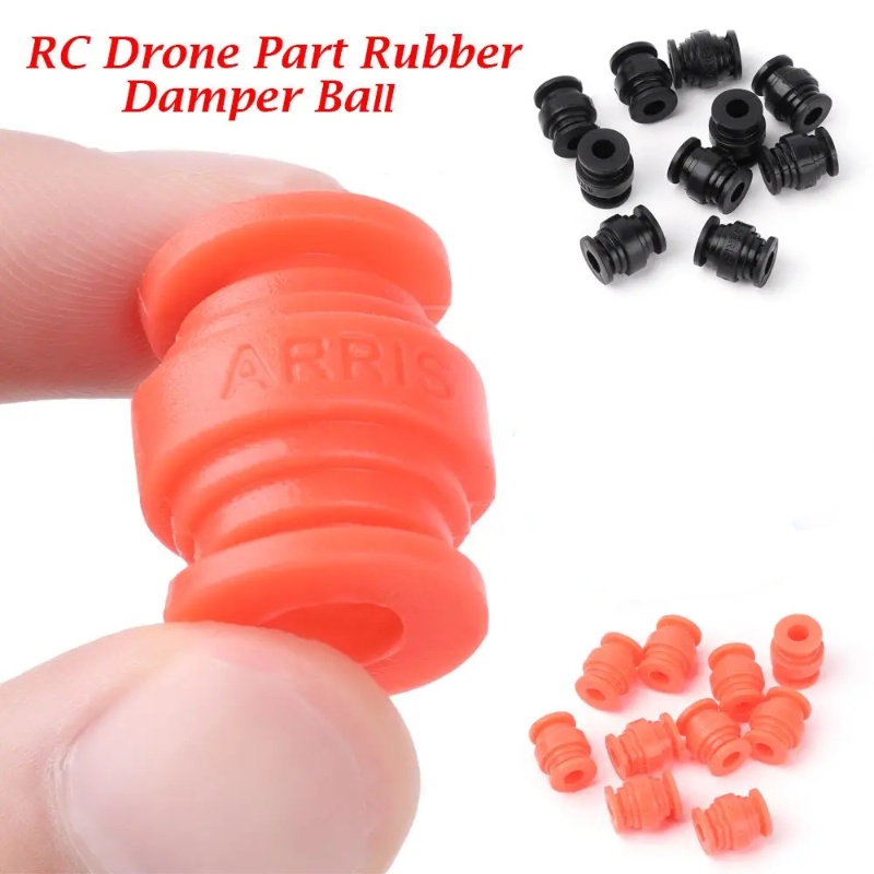 Shock Absorber Rc - ยางกันกระแทก4ชิ้น/ล็อตลูกบอลซิลิโคนสำหรับ F4 F7เครื่องควบคุมการบิน FPV Quadcopter RC