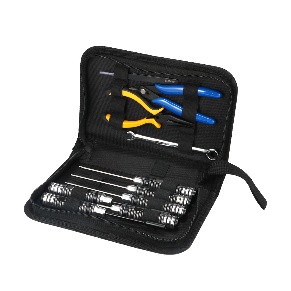 Rc Hobby Tool Kit - ชุดเครื่องมือซ่อมโดรน FPV 10in1 จำนวน 10 ชิ้น