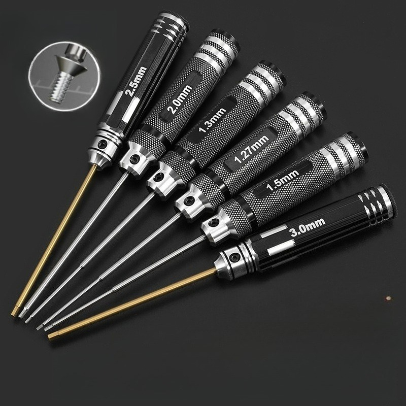 ชุดไขควงหกเหลี่ยม HSS/TiCN เมต - Rc Hobby Tool Kit บทวิจารณ์และราคา