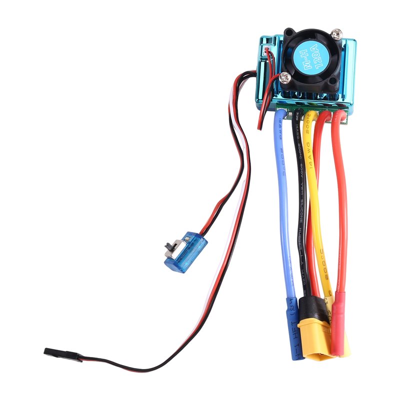 WOWFU-120A ตัวควบคุมความเร็ว E - Brushless Motor 3650 บทวิจารณ์และราคา