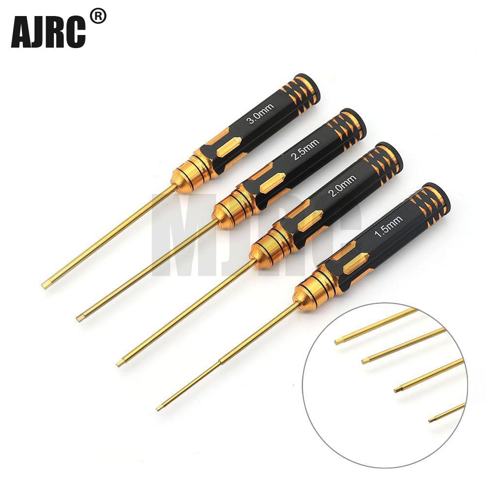 Ajrc 4 ชิ้น/เซ็ตไทเทเนียมชุบ 1 - Rc Hobby Tool Kit บทวิจารณ์และราคา