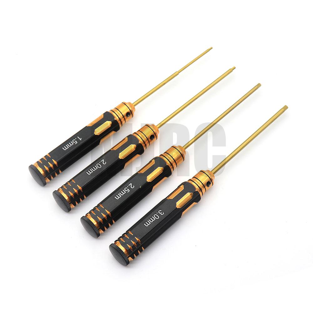 Ajrc 4 ชิ้น/เซ็ตไทเทเนียมชุบ 1 - Rc Hobby Tool Kit บทวิจารณ์และราคา