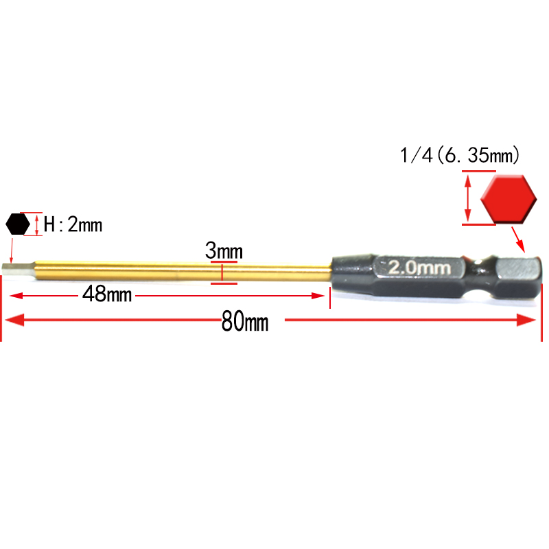 ชุดไขควงหกเหลี่ยม 1/4 นิ้ว สำห - Rc Hobby Tool Kit บทวิจารณ์และราคา