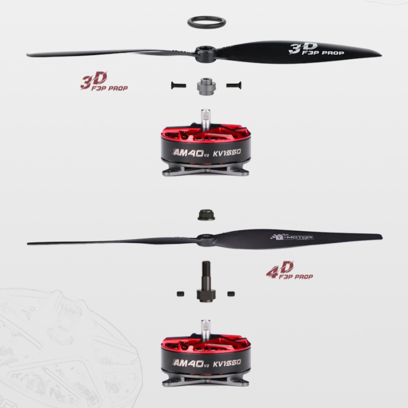 มอเตอร์ไร้แปรง T-Hobby AM40 V2 - Rc Hobby Motor บทวิจารณ์และราคา
