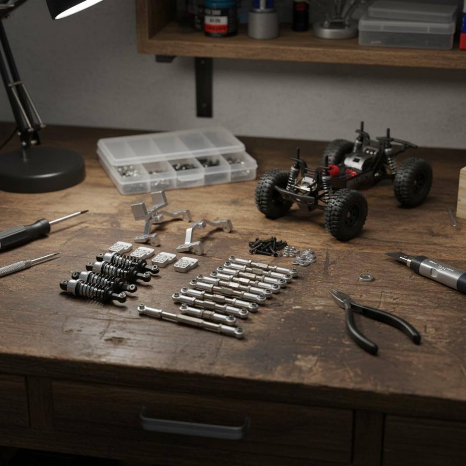 อะไหล่เพิ่มประสิทธิภาพ WPL C24 - Shock Absorber Rc บทวิจารณ์และราคา