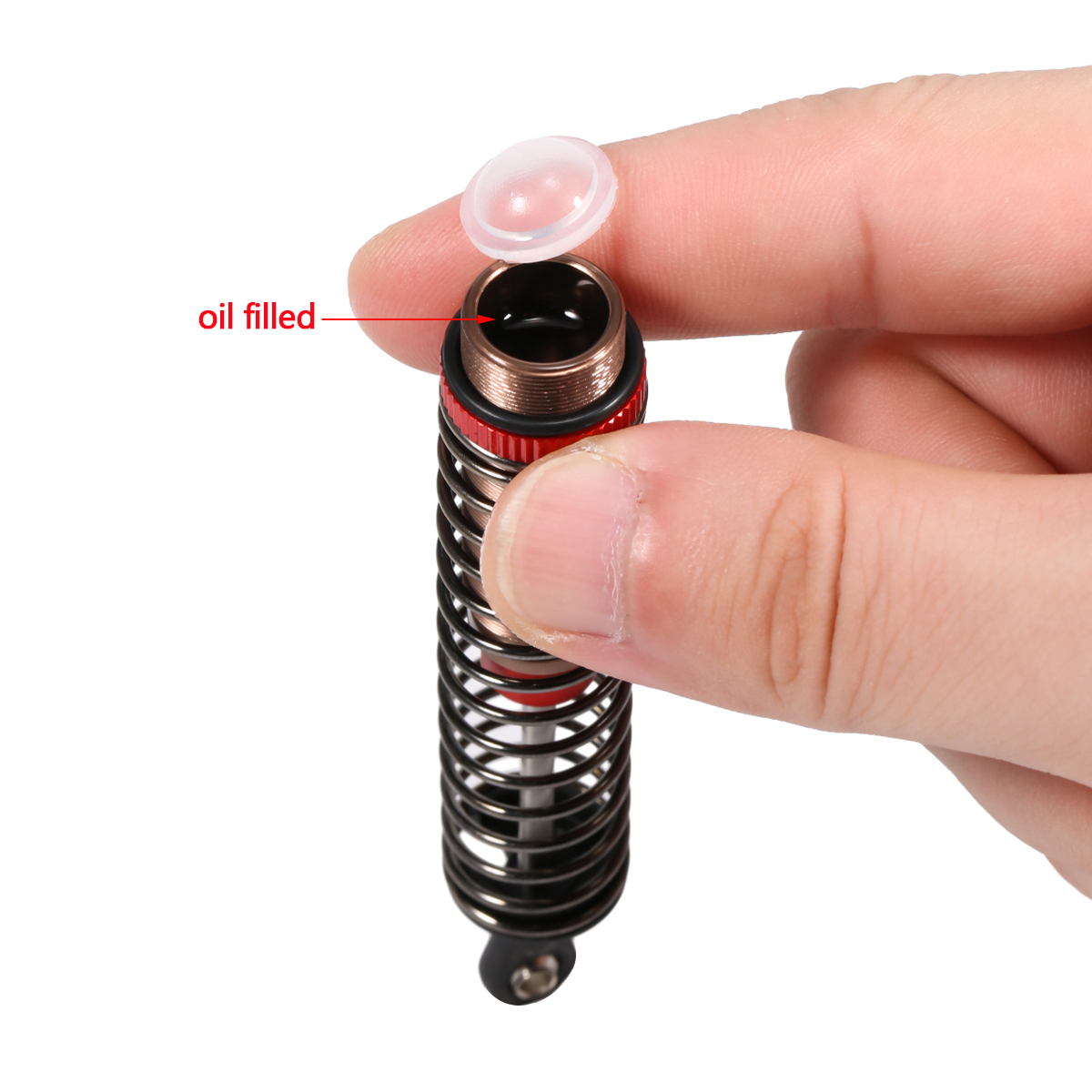 4Pcs ปรับเติมน้ํามัน Shocks 52 - Shock Absorber Rc บทวิจารณ์และราคา