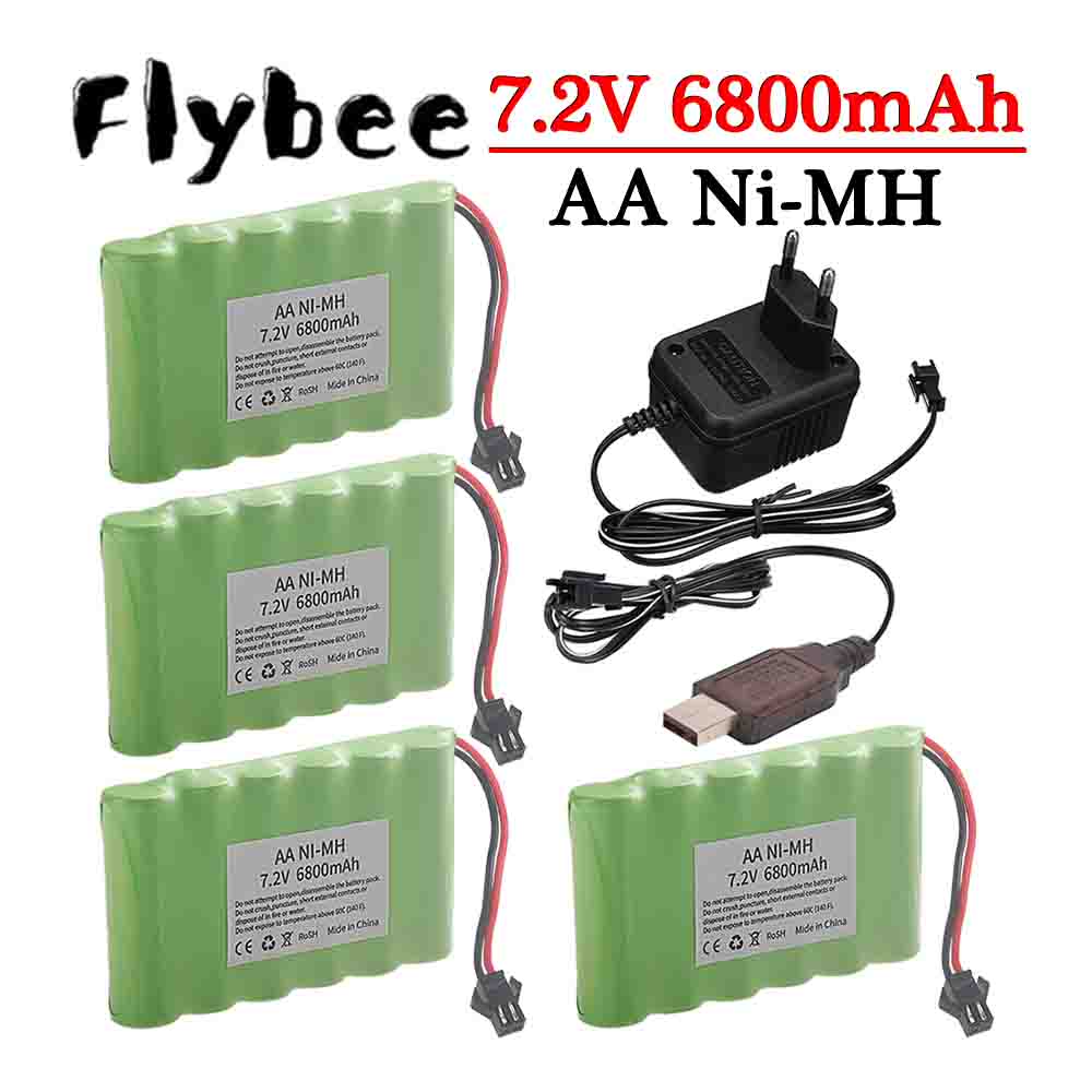 Ni-MH 7.2V 6800mAh ปลั๊ก SM แบ - Rc Hobby Hub บทวิจารณ์และราคา