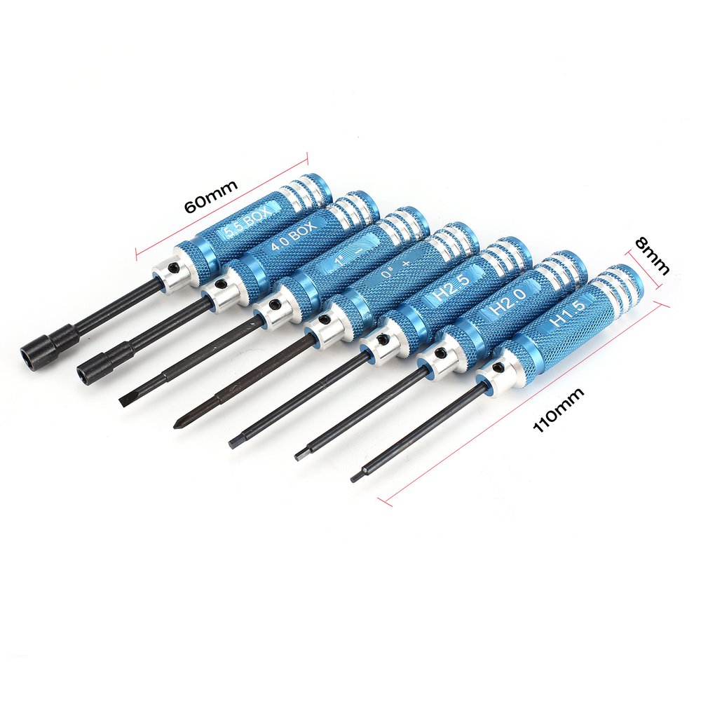 YSIDO 7 ชิ้น 1.5 2.0 2.5 มิลลิ - Rc Hobby Tool Kit บทวิจารณ์และราคา