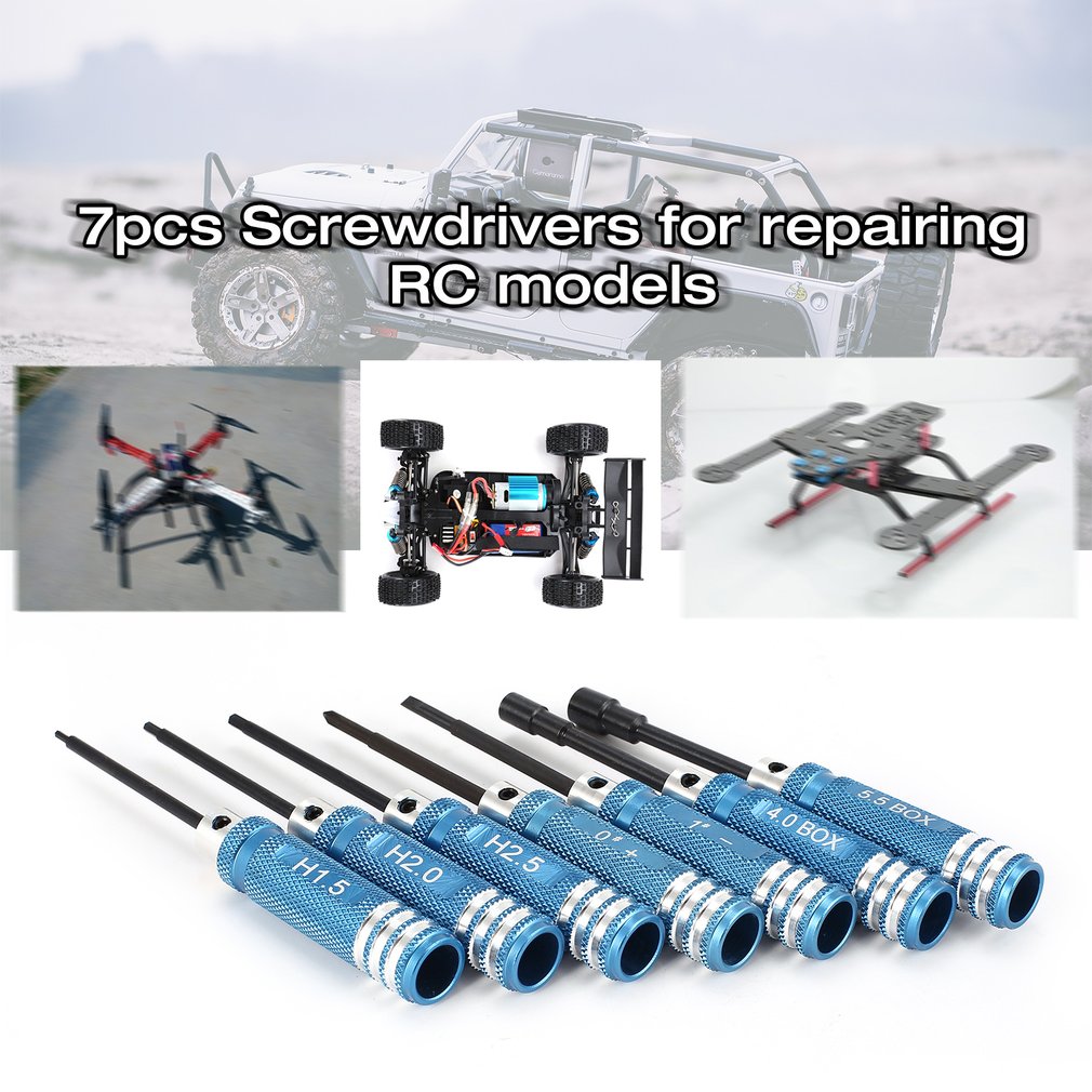 YSIDO 7 ชิ้น 1.5 2.0 2.5 มิลลิ - Rc Hobby Tool Kit บทวิจารณ์และราคา