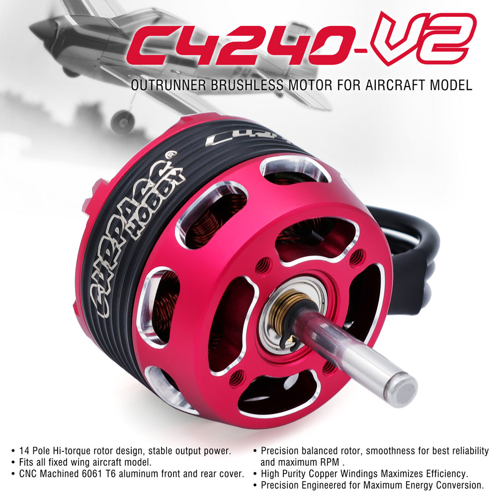 มอเตอร์ไร้แปรงถ่าน SURPASS HOB - Rc Hobby Motor บทวิจารณ์และราคา