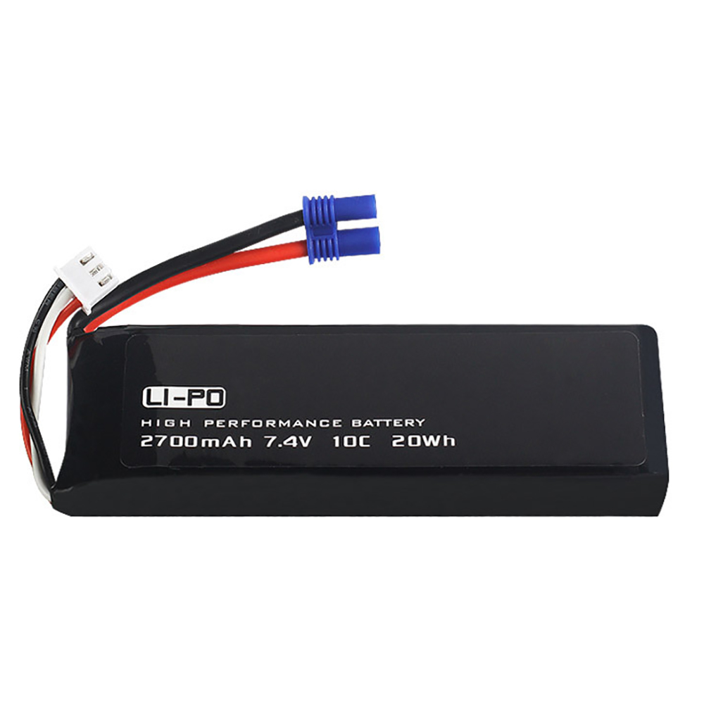 7.4V 2700mAh 10C แบตเตอรี่เดิม - Rc Hobby Hub บทวิจารณ์และราคา