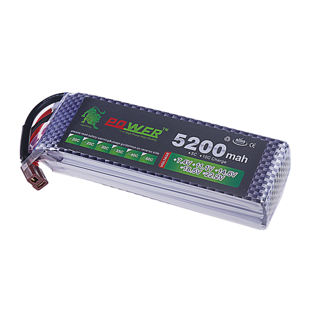 3S Lipo แบตเตอรี่ 11.1V 5200 m - Rc Hobby Hub บทวิจารณ์และราคา